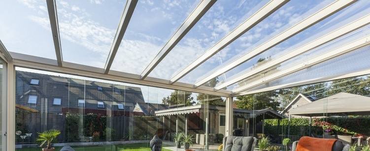 Alu Terrassendach PIGATO für VSG Bausatz